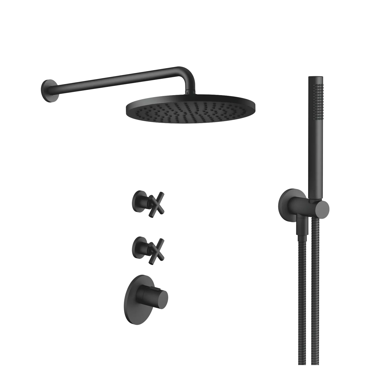 Tara Xtool Duschpaket Mattsvart