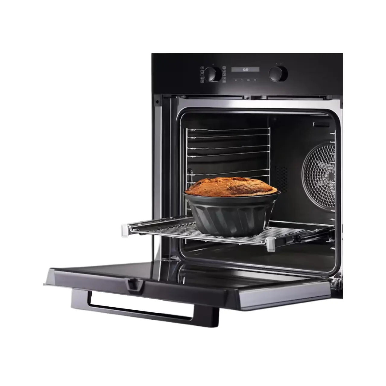 Miele Inbyggnadsugn H 2861-1 BP Rostfritt