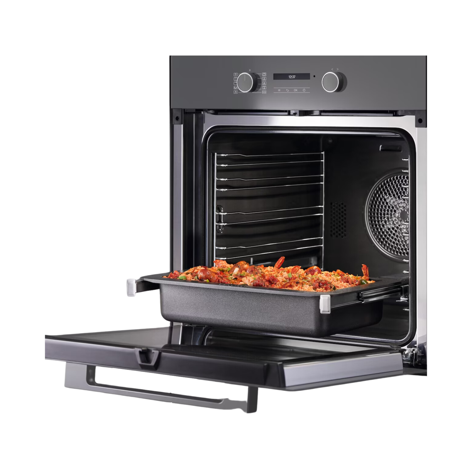 Miele Inbyggnadsugn H 2861-1 BP Grafitgrå