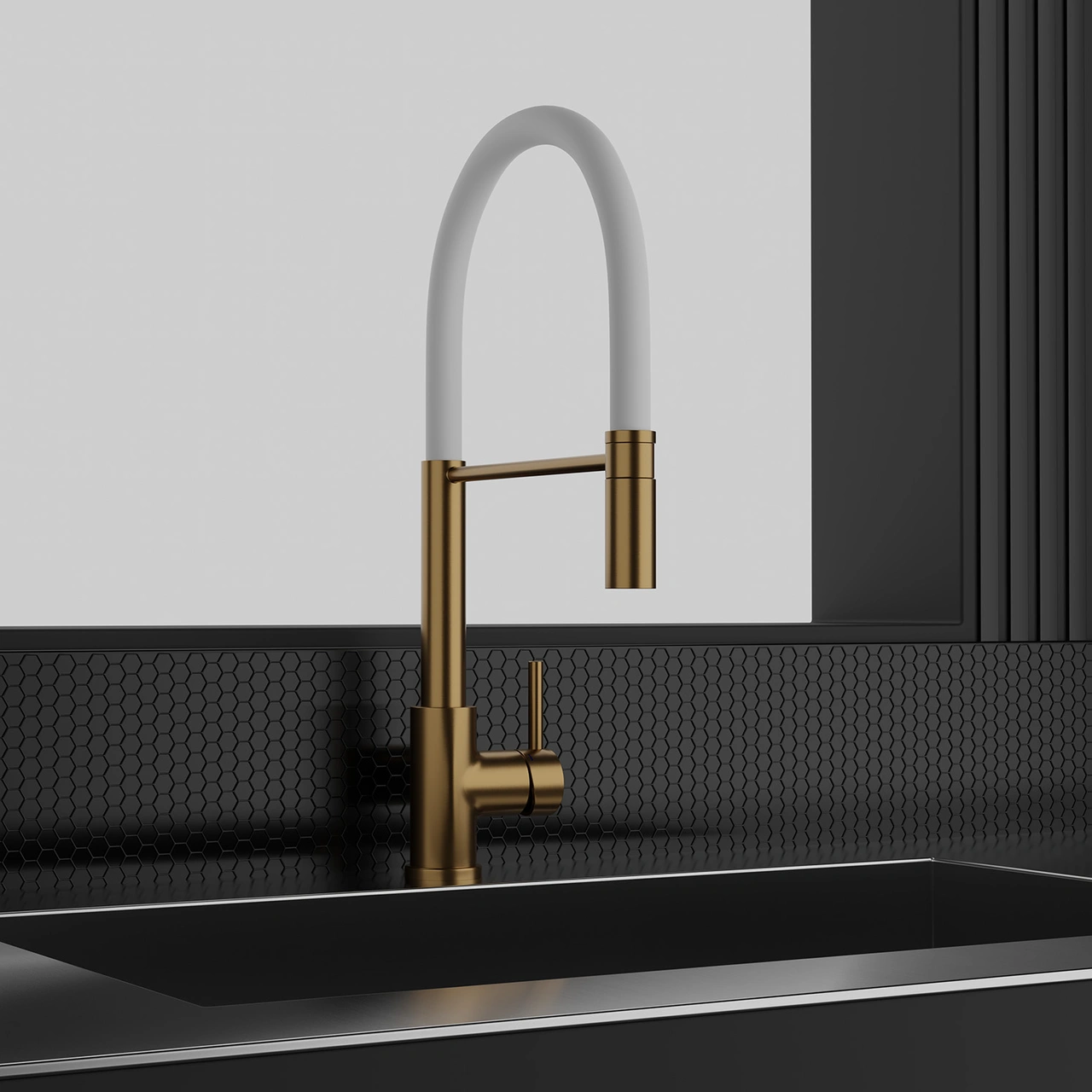 Köksblandare Steel Pro Sand Diskmaskinsavst.