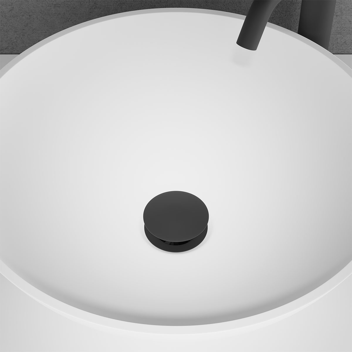 Bottenventil Pop-up universal Duo Coal