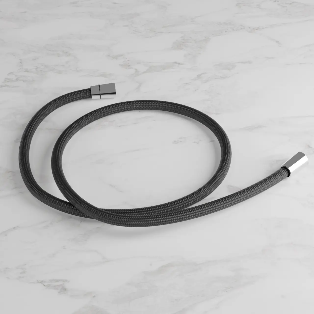 Duschslang Svart Classic