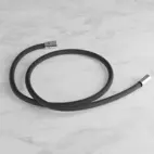 Duschslang Svart Classic