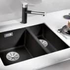 Diskho Subline 340/160-U Höger Silgranit Infino  Antracit