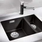 Diskho Subline 340/160-U Höger Silgranit Infino Klippgrå