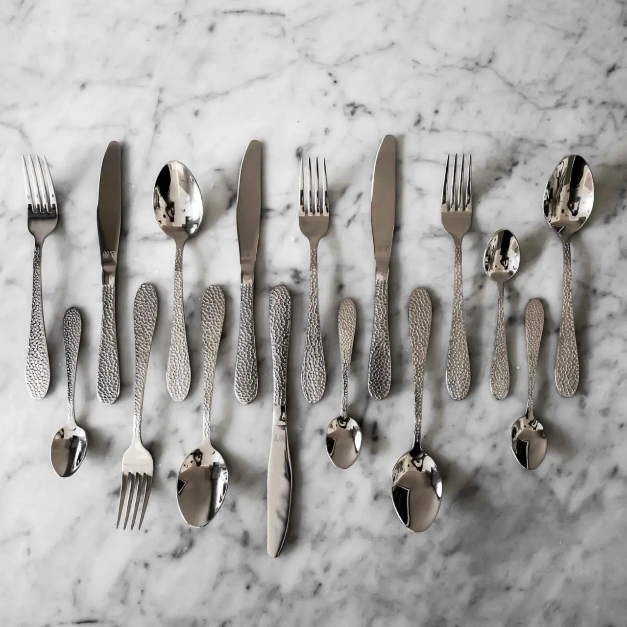 Gråfot Bestickset Silver