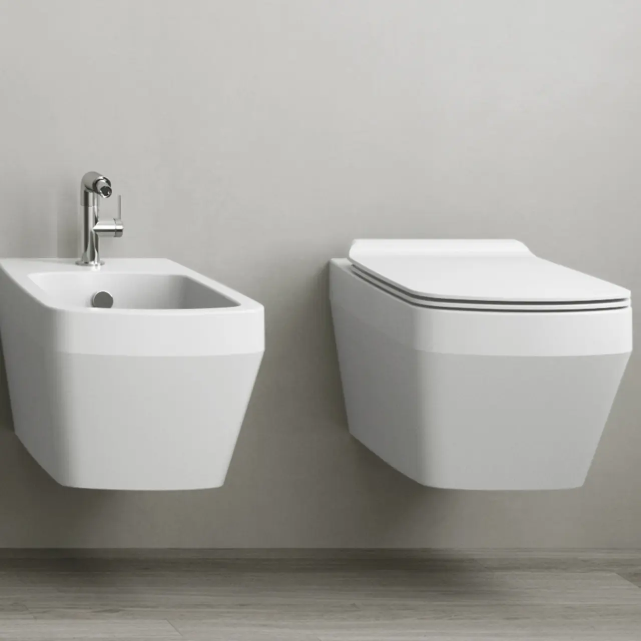 Simas Baden Baden Vägghängd toalett BB18