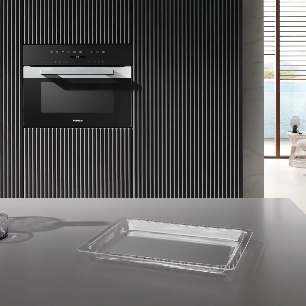 Miele Kombiugn H 7240 BM Rostfritt