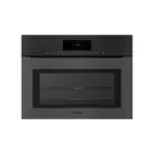 Miele Handtagslös kompaktugn med mikrovågsfunktion H 7840 BMX Obsidiansvart Matt
