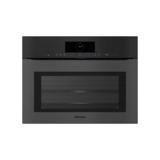 Miele Handtagslös kompaktugn med mikrovågsfunktion H 7840 BMX Obsidiansvart Matt