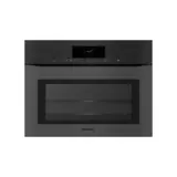 Miele Handtagslös kompaktugn med mikrovågsfunktion H 7840 BMX Obsidiansvart Matt