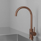 Köksblandare Steel Curve Amber - Utan Diskmaskinsavst.