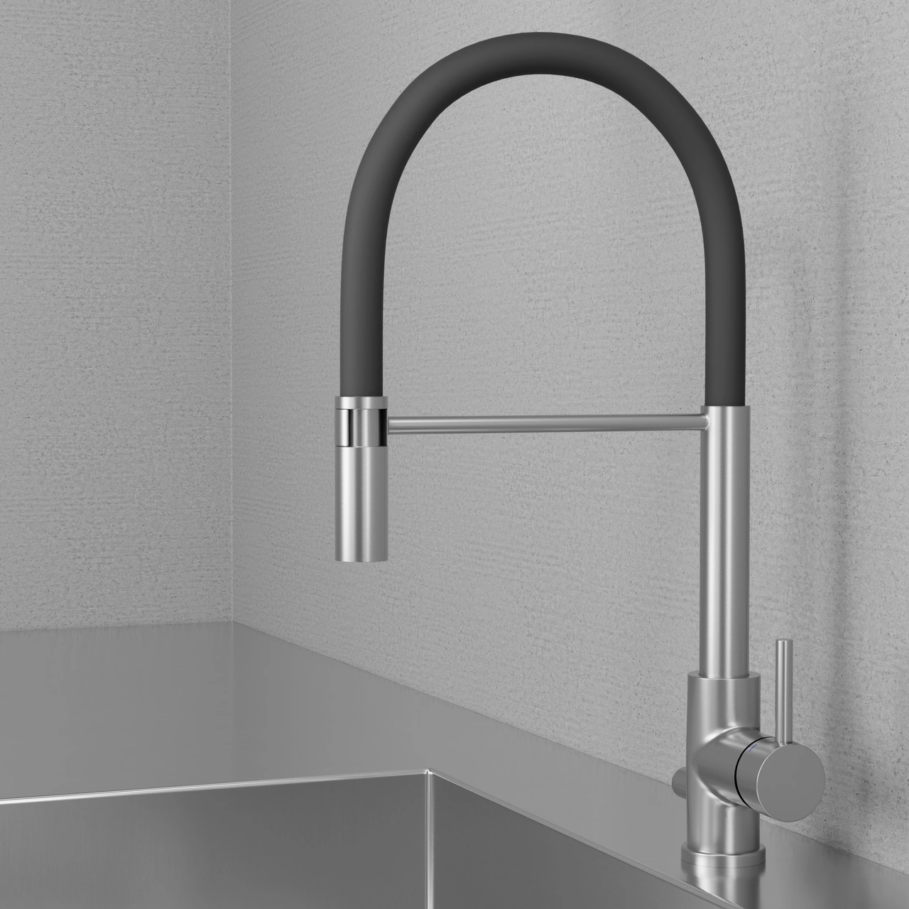 Köksblandare Steel Pro Original Diskmaskinsavst.