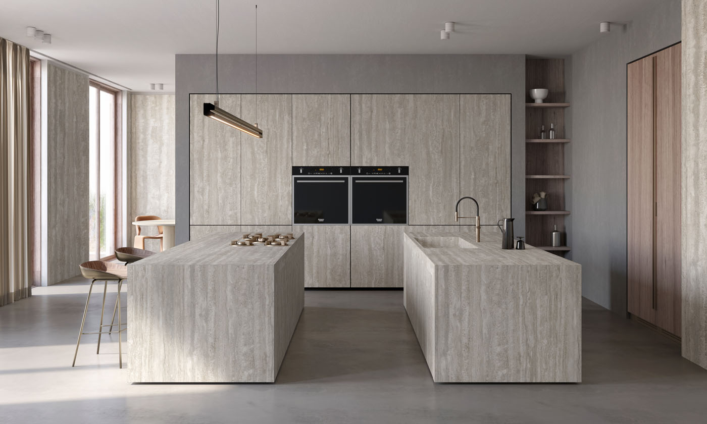 Infinity Travertino Chiaro 12mm