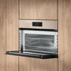 Miele Inbyggnadsugn med Micro H 7840 BMX Pearl beige