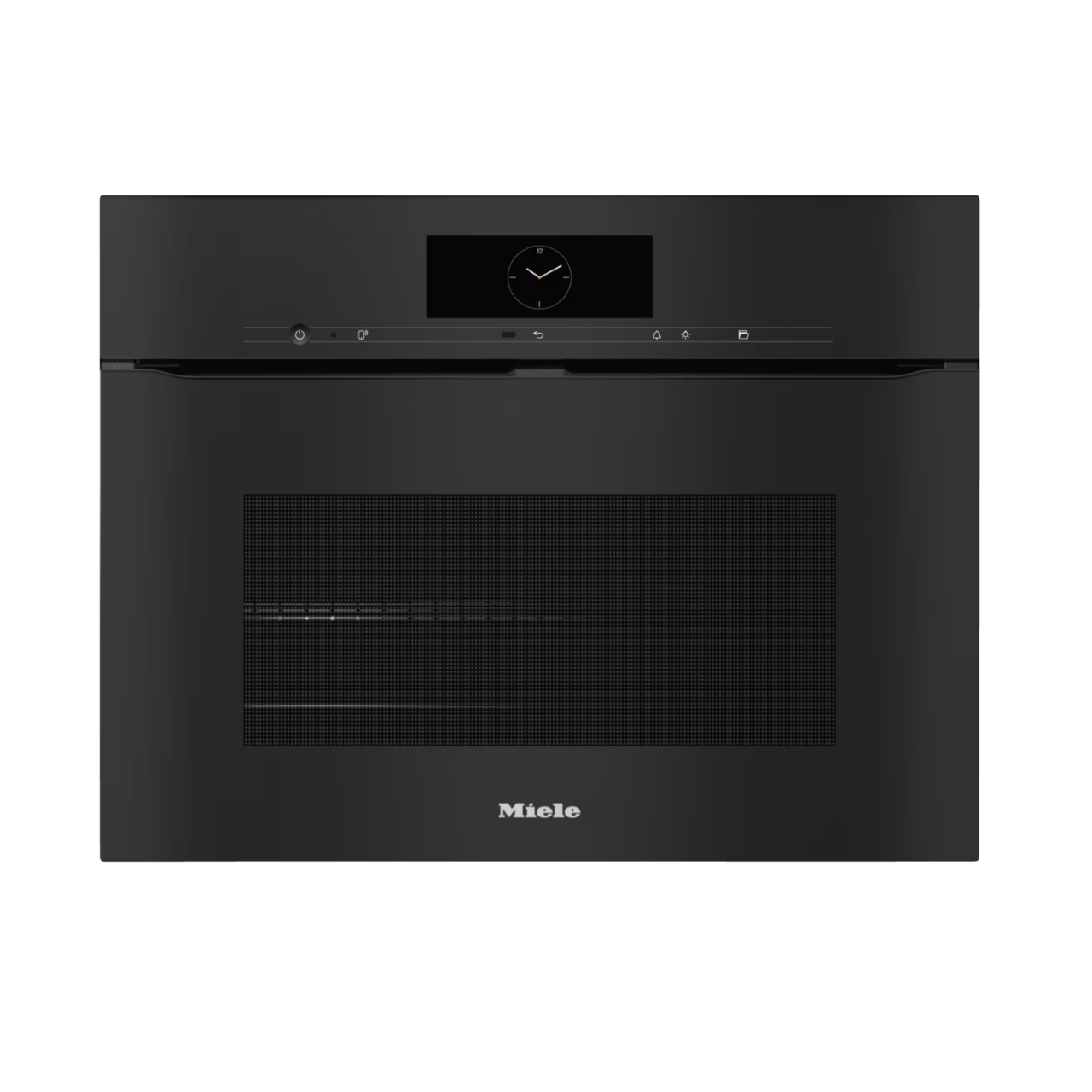 Miele Handtagslös kompaktugn H 7840 BPX Obsidiansvart matt