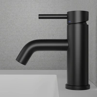 Blandare Steel Wave Black