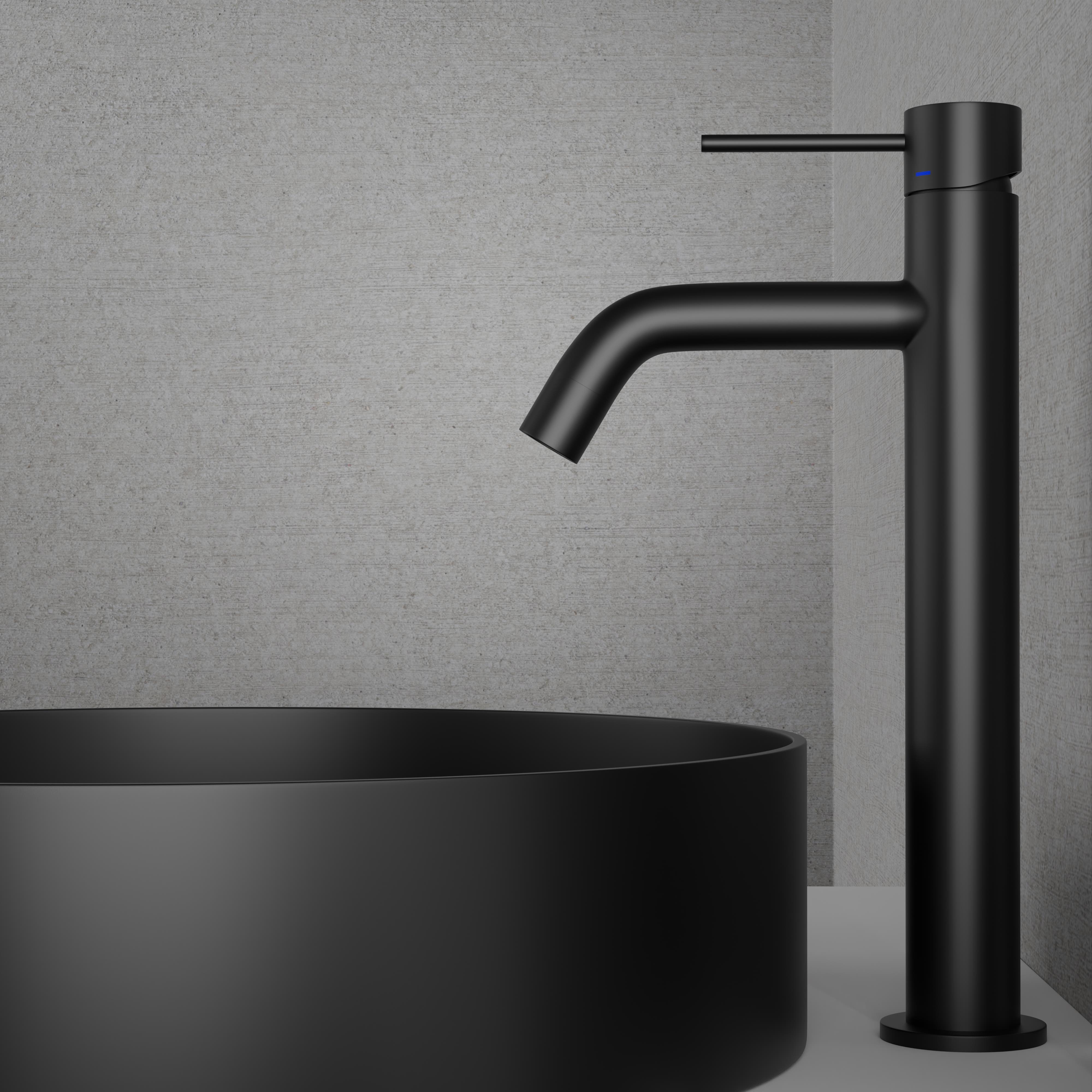 Blandare Voyage High Black