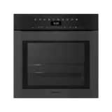 Miele Handtagsfri ugn H 7464 BPX Obsidiansvart matt