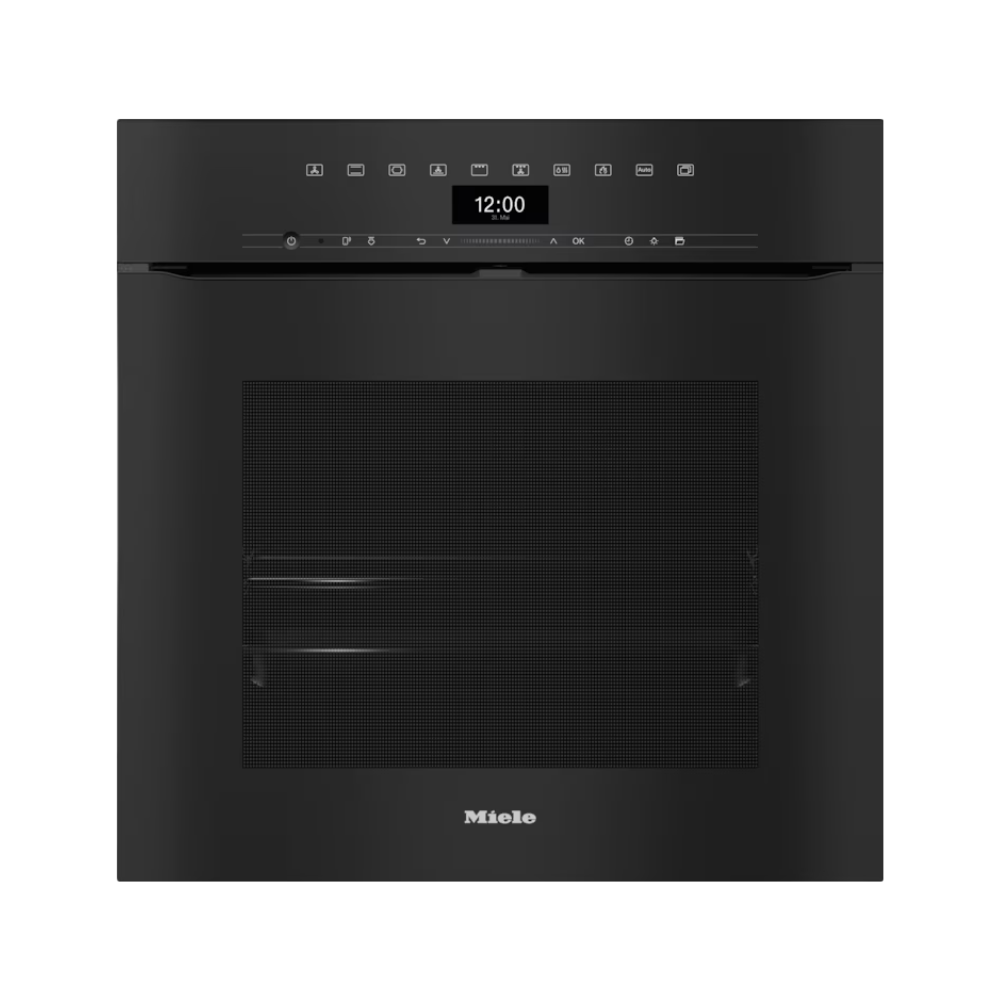 Miele Handtagsfri ugn H 7464 BPX Obsidiansvart