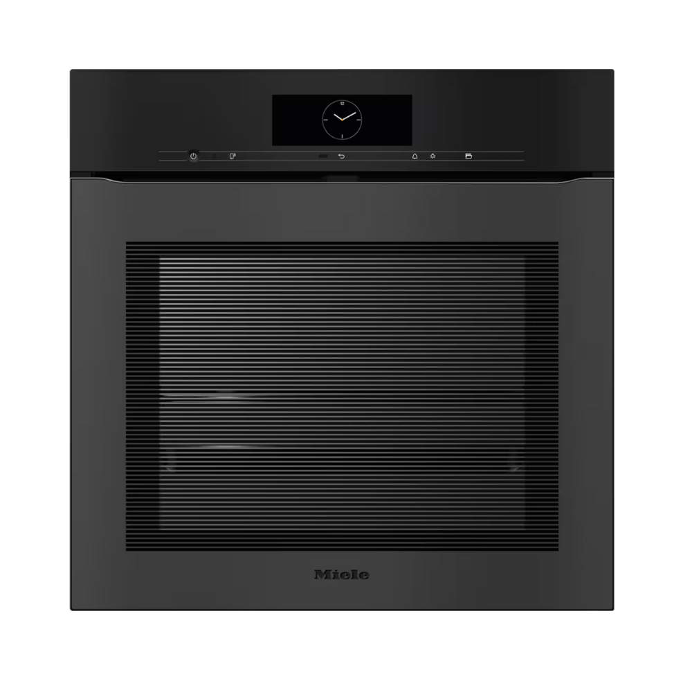 Miele Handtagsfri ugn H 7860 BPX Obsidiansvart matt