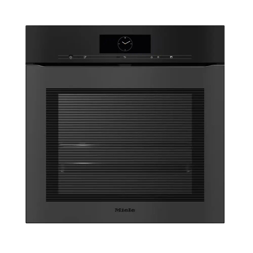 Miele Handtagsfri ugn H 7860 BPX Obsidiansvart matt