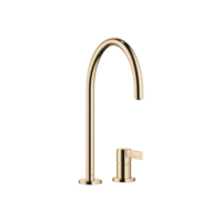 Tara ultra tvåhålsblandare Mässing (23kt guld)