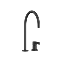 Tara ultra tvåhålsblandare Mattsvart