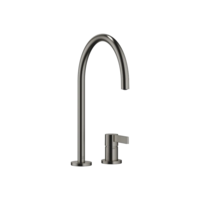 Tara ultra tvåhålsblandare Borstad mörk platinum