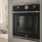 Bertazzoni Heritage Inbyggnadsugn 60cm, mattsvart