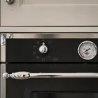 Bertazzoni Heritage Inbyggnadsugn 60cm, mattsvart