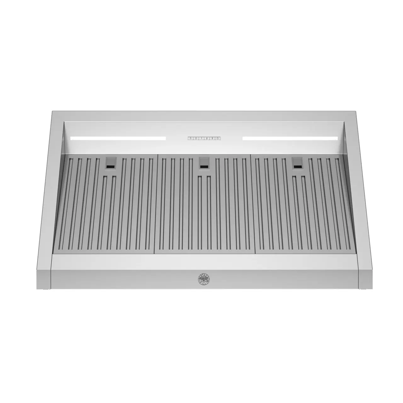 Bertazzoni Verikal vägghängd fläkt, 90 cm bred, rostfri