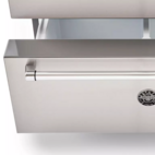 Bertazzoni Master Side-by-side kylskåp med 2 fryslåder och integrerad ismaskin