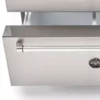 Bertazzoni Master Side-by-side kylskåp med 2 fryslåder och integrerad ismaskin