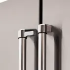 Bertazzoni Master Side-by-side kylskåp med 2 fryslåder och integrerad ismaskin