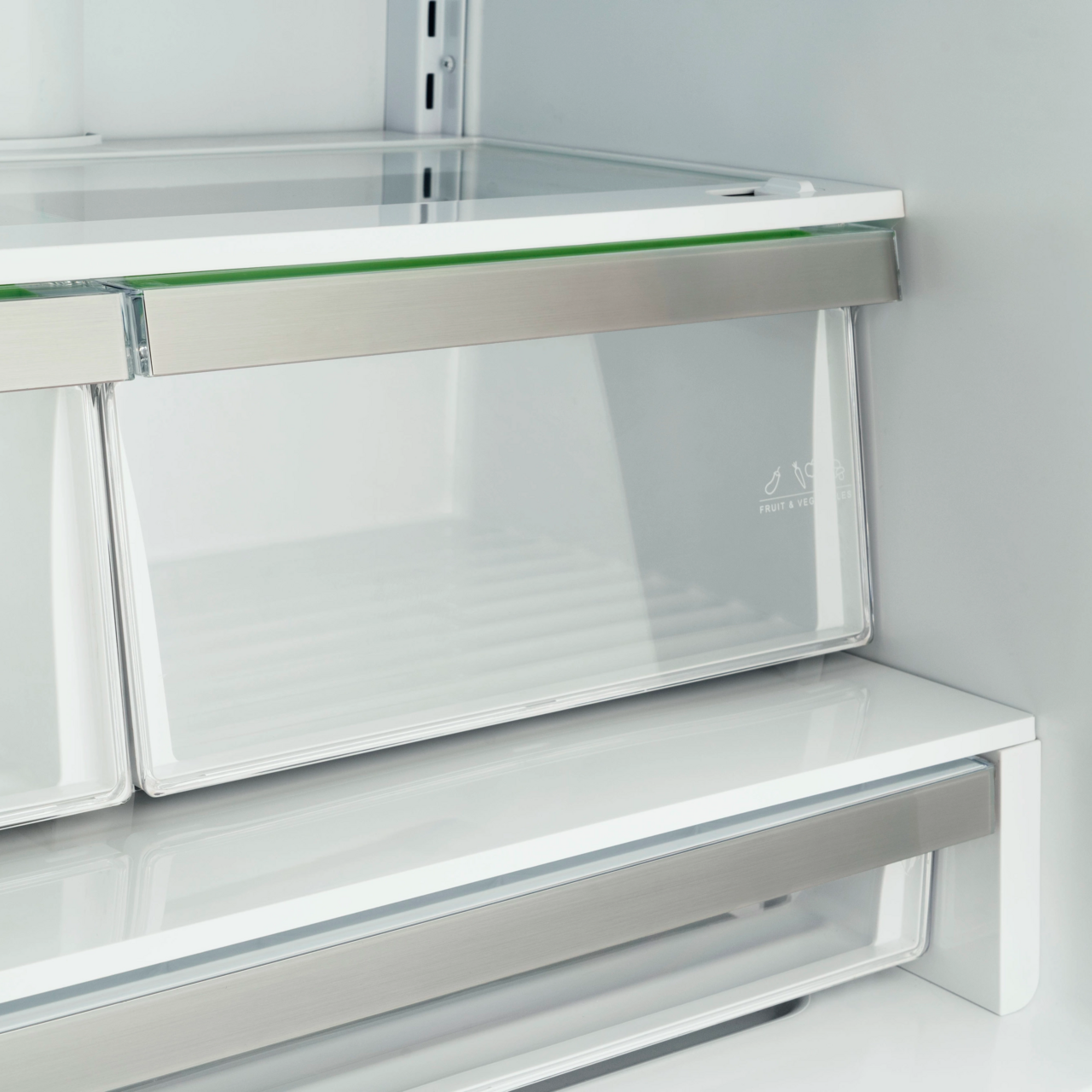 Bertazzoni Master Side-by-side kylskåp med 2 fryslåder och integrerad ismaskin