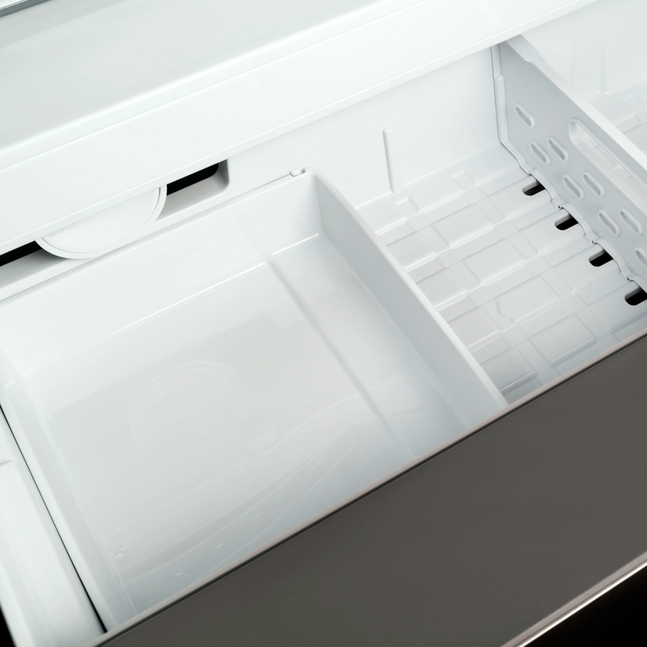 Bertazzoni Master Side-by-side kylskåp med 2 fryslåder och integrerad ismaskin