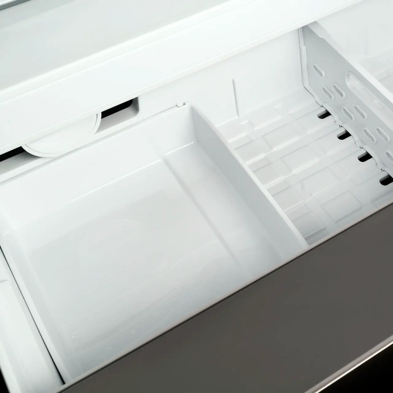 Bertazzoni Master Side-by-side kylskåp med 2 fryslåder och integrerad ismaskin