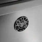 Bertazzoni Professional Side-by-side kylskåp med 2 fryslåder och integrerad isma