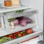 Bertazzoni Professional Side-by-side kylskåp med 2 fryslåder och integrerad isma