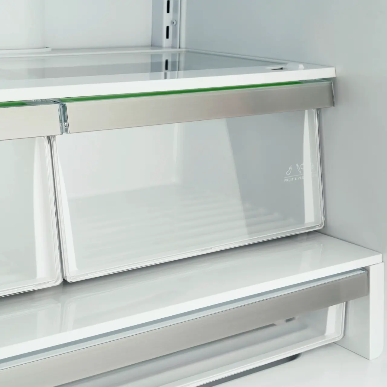 Bertazzoni Professional Side-by-side kylskåp med 2 fryslåder och integrerad isma