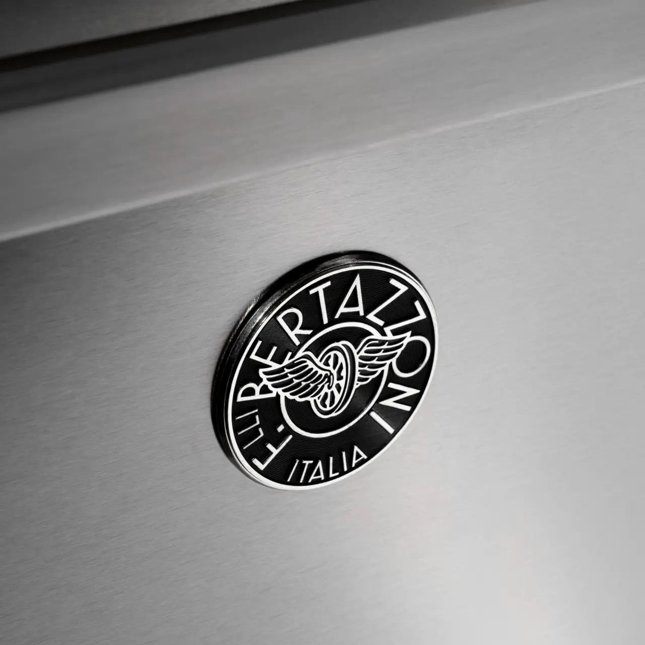 Bertazzoni Heritage side-by-side kylskåp med 2 fryslåder och integrerad ismaskin