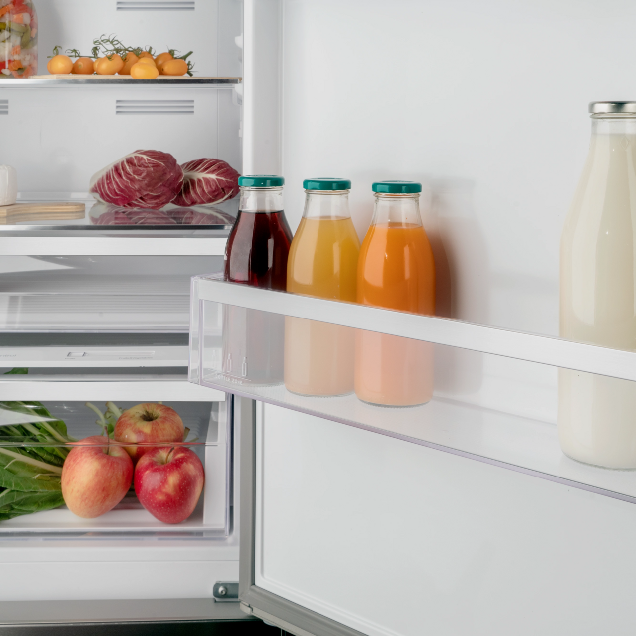 Bertazzoni Master kombinerad kyl/frys 70 cm bred 192 cm hög,  PureUV filter, Ice Twister