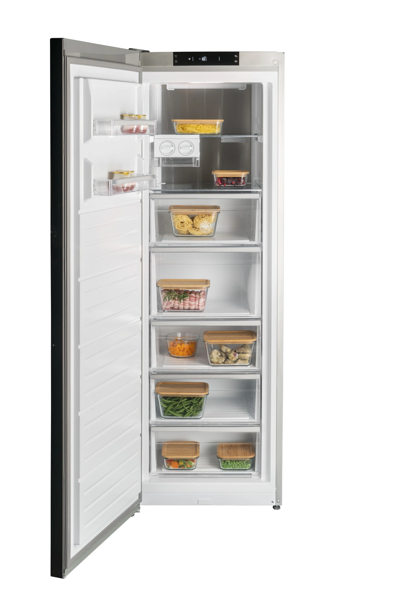 Bertazzoni Master Frysskåp 60 cm bred, 186 cm hög,  PureUV filter, Metal cooling