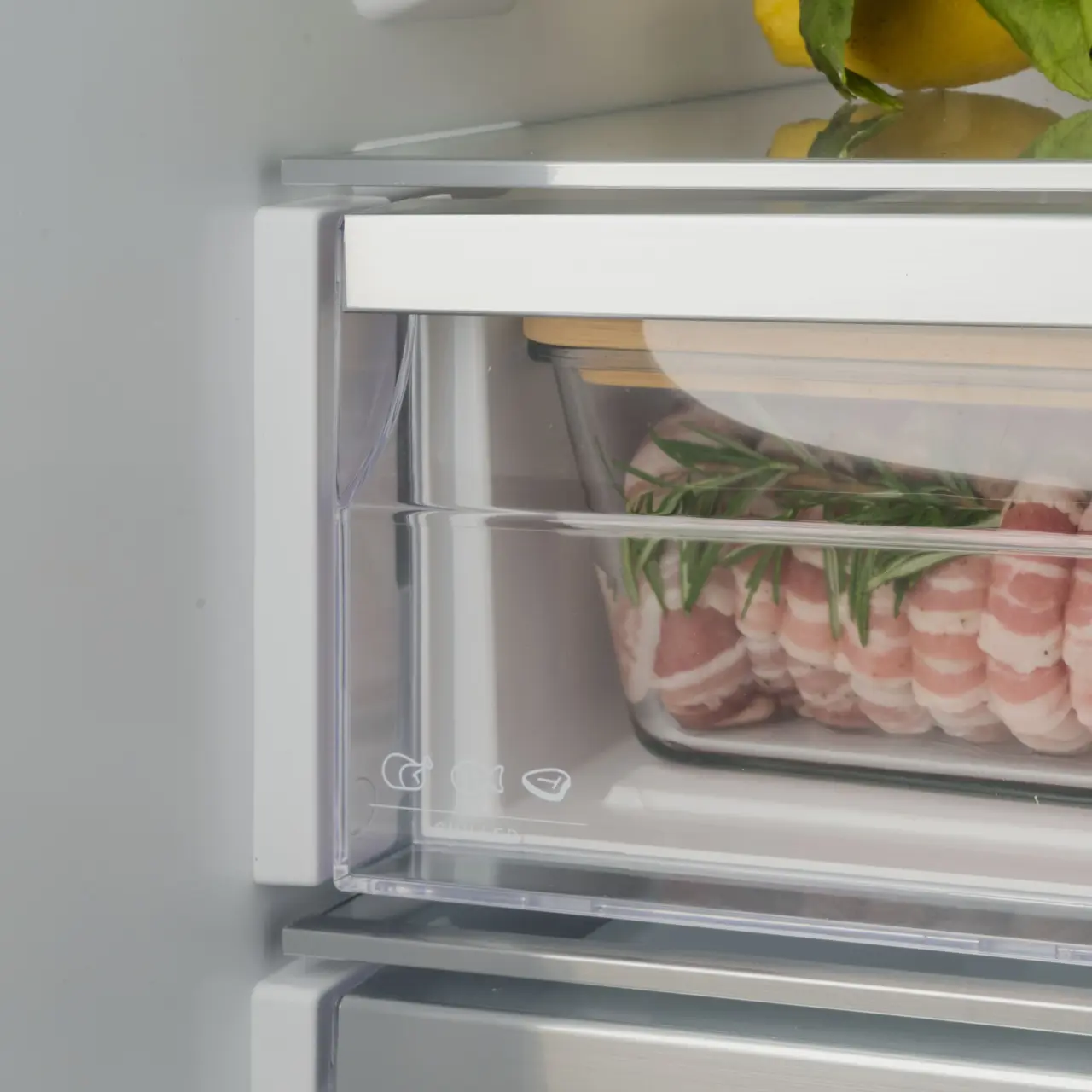 Bertazzoni Professional Kylskåp 60 cm bred, 186 cm hög, PureUV filter, Metal coo