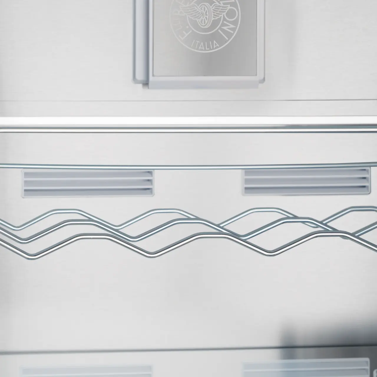 Bertazzoni Professional Kombinerad kyl/frys 60 cm bred 201 cm hög, Metal cooling