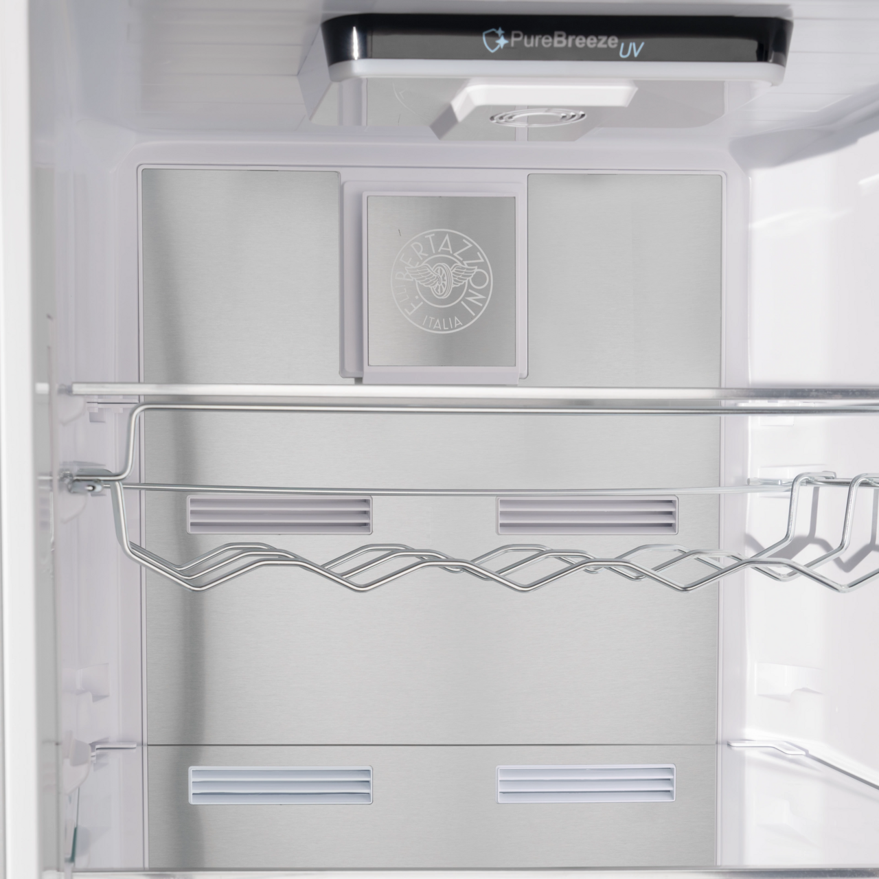 Bertazzoni Professional Kombinerad kyl/frys 60 cm bred 201 cm hög, Metal cooling