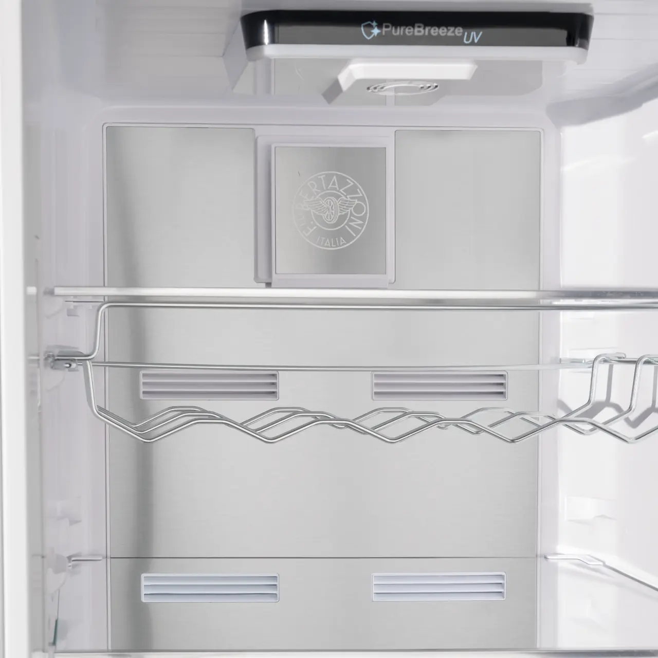 Bertazzoni Professional Kombinerad kyl/frys 60 cm bred 201 cm hög, Metal cooling