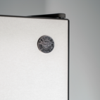 Bertazzoni Professional Kombinerad kyl/frys 60 cm bred 201 cm hög, Metal cooling