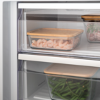 Bertazzoni Professional Kombinerad kyl/frys 60 cm bred 201 cm hög, Metal cooling